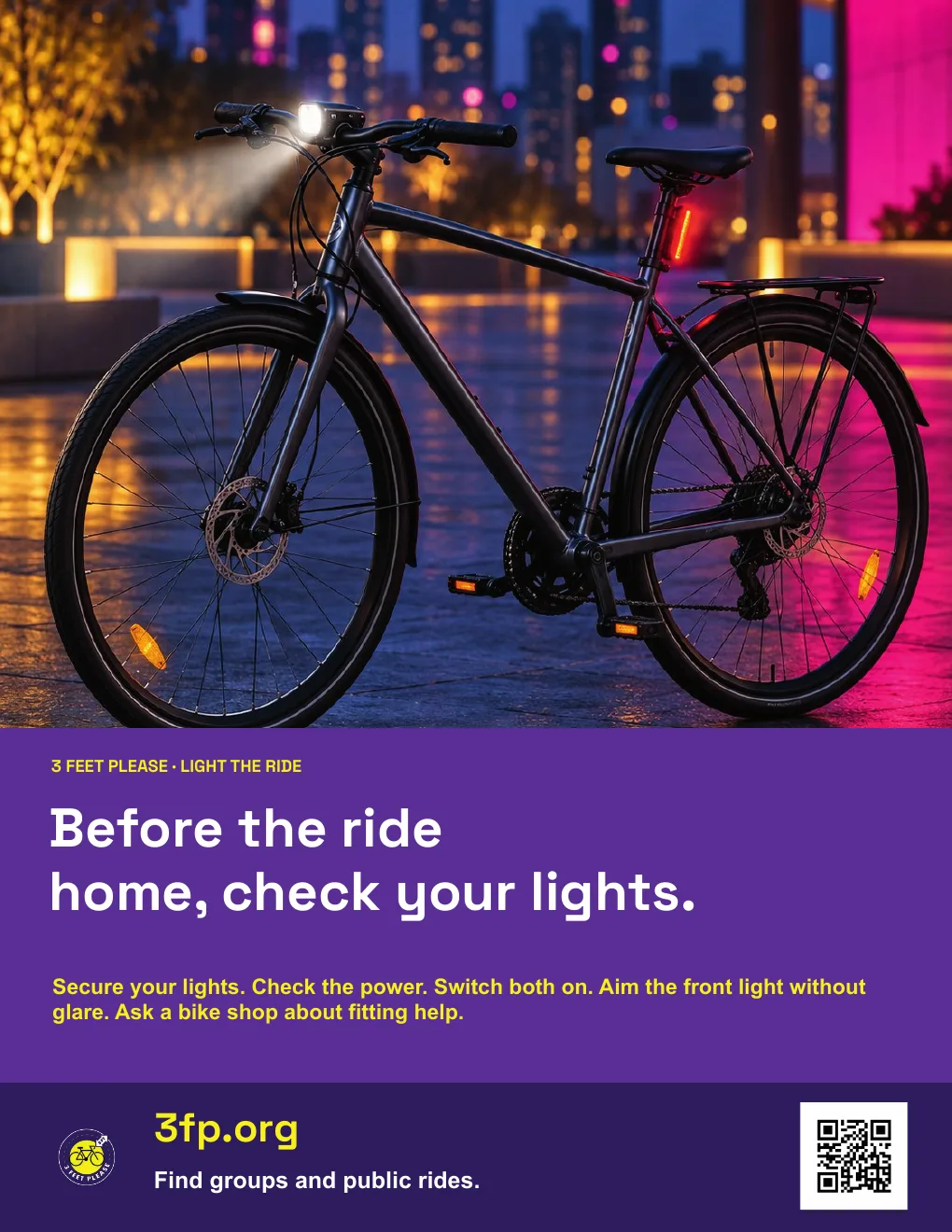 Light The Ride, poster, page 1 of 2